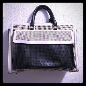 Zara Top Handle Crossbody Bag / Brief